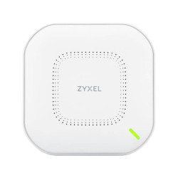 Точка доступа/ ZYXEL WAX610D NebulaFlex Pro Hybrid Access Point, WiFi 6, 802.11a / b / g / n / ac / ax (2.4 and 5 GHz), MU-MIMO, 4x4 dual-pattern antennas, up to 575 + 2400 Mbps, 1xLAN 2.5GE, 1xLAN GE, PoE, 4G / 5G protection