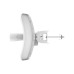 Точка доступа/ Outdoor 5GHz 300Mbps CPE, MIMO 2x2, 23dBi directional antenna, 25 km, IP65, 1 FE Port, Passive PoE