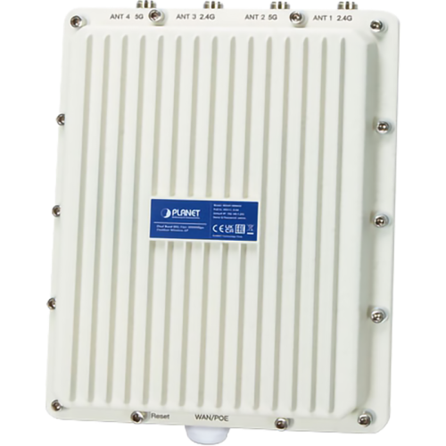 точка доступа/ Wi-Fi 6 3000Mbps 802.11ax Dual Band In-wall Wireless Access Point, 802.3at PoE PD, two 10/100/1000T LAN/WAN ports, EU Type, 802.1Q VLAN, supports NMS-500/NMS-1000V controller, Cloud-based CloudNMS and mobile app central management, MQTT, Ca