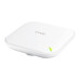 Точка доступа/ Zyxel NebulaFlex NWA90AX Hybrid Access Point, WiFi 6, 802.11a/b/g/n/ac/ax (2.4 & 5 GHz), MU-MIMO, 2x2 antennas, up to 575+1200 Mbps, 1xLAN GE, PoE , 4G/5G protection, PSU included