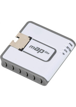 Точка доступа MikroTik mAP lite (RBMAPL-2ND) N300 10/100BASE-TX белый