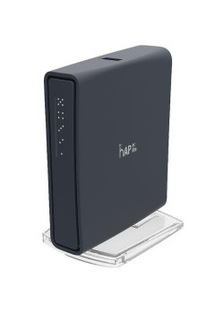 Маршрутизатор/ hAP ac lite TC Dual-Concurrent 2.4/5GHz AP, 802.11ac, Five Ethernet ports, PoE-out on port 5, USB for 3G/4G support, universal tower case