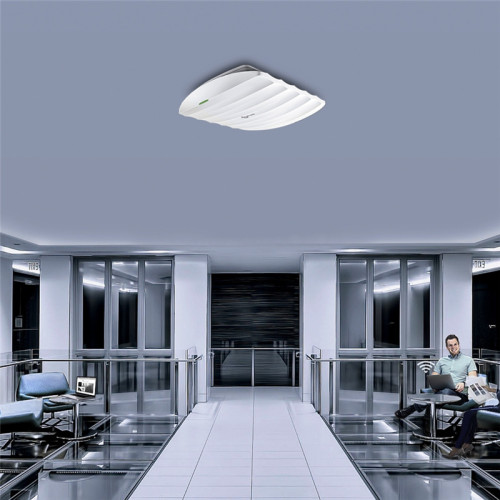 Точка доступа/ V4 AC1350 MU-MIMO Gb Ceiling Mount Access Point, 802.11a/b/g/n/ac wave 2, 802.3af Standard PoE and Passive PoE (Passive POE Adapter included), 1 10/100/1000Mbps hidden LAN port