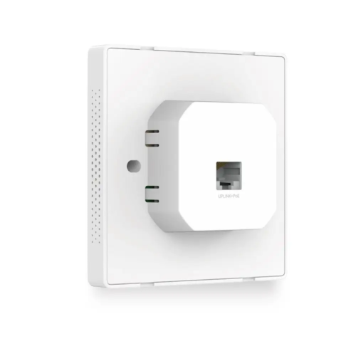 Точка доступа/ Omada AC1200 wireless MU-MIMO Gigabit wall-plate Access Point, 1 Gigabit downlink port, 1 gigabit uplink port, 802.3af/at PoE in, wall plate mounting, support standalone mode and controlled by Omada SDN controller (Software/hardware/Cloud)