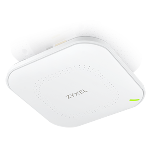 Точка доступа/ Zyxel NebulaFlex NWA50AX Hybrid Access Point, WiFi 6, 802.11a / b / g / n / ac / ax (2.4 and 5 GHz), MU-MIMO, 2x2 antennas, up to 575 + 1200 Mbps, 1xLAN GE, PoE , without support for Captive portal and WPA-Enterprise, protection against 4G Точка доступа/ Zyxel NebulaFlex NWA50AX Hybrid Access Point, WiFi 6, 802.11a / b / g / n / ac / ax (2.4 and 5 GHz), MU-MIMO, 2x2 antennas, up to 575 + 1200 Mbps, 1xLAN GE, PoE , without support for Captive portal and WPA-Enterprise, protection against 4G