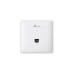 Точка доступа/ Omada AC1200 wireless MU-MIMO Gigabit wall-plate Access Point, 1 Gigabit downlink port, 1 gigabit uplink port, 802.3af/at PoE in, wall plate mounting, support standalone mode and controlled by Omada SDN controller (Software/hardware/Cloud)