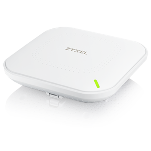 Точка доступа/ Zyxel NebulaFlex NWA50AX Hybrid Access Point, WiFi 6, 802.11a / b / g / n / ac / ax (2.4 and 5 GHz), MU-MIMO, 2x2 antennas, up to 575 + 1200 Mbps, 1xLAN GE, PoE , without support for Captive portal and WPA-Enterprise, protection against 4G Точка доступа/ Zyxel NebulaFlex NWA50AX Hybrid Access Point, WiFi 6, 802.11a / b / g / n / ac / ax (2.4 and 5 GHz), MU-MIMO, 2x2 antennas, up to 575 + 1200 Mbps, 1xLAN GE, PoE , without support for Captive portal and WPA-Enterprise, protection against 4G