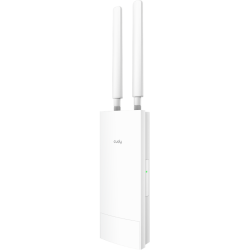 Точка доступа/ BE3600 High Power WiFi 7 Gigabit Outdoor Access Point, 2880Mbps at 5GHz + 688Mbps at 2.4GHz, 1 x Gigabit RJ45, 2 Detachable Antennas, 802.3at/802.3af PoE or 48V passive PoE, IP65 Waterproof, lightning protection, 48V passive PoE adapter inc