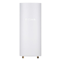 Точка доступа/ DWL-6720AP AC1300 Wi-Fi Outdoor Unified PoE Access Point, 1000Base-T LAN, 2x5dBi (5GHz)/3.5dBi (2,4GHz) internal antennas, 2xRP-SMA for external antennas, RJ45 Console, IP55, -40 to 50 °С, only PoE power, w/o PoE base