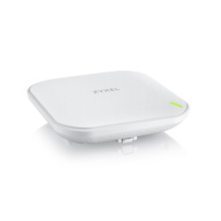 Точка доступа/ Zyxel NebulaFlex NWA50AX Hybrid Access Point, WiFi 6, 802.11a / b / g / n / ac / ax (2.4 and 5 GHz), MU-MIMO, 2x2 antennas, up to 575 + 1200 Mbps, 1xLAN GE, PoE , without support for Captive portal and WPA-Enterprise, protection against 4G 