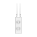 Точка доступа/ AC1200 WiFi Outdoor Access Point, Repeater, 867Mbps at 5GHz + 300Mbps at 2.4GHz, 1 x 100Mbps RJ45, 2 Detachable Antennas, 24V passive PoE, IP65 Waterproof, lightning protection, passive PoE adapter included, -20 ~ 60? Operating Temperature,