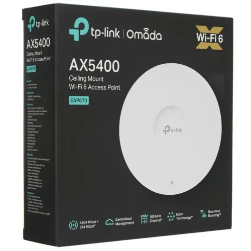 Точка доступа/ AX5400 Ceiling Mount Dual-Band Wi-Fi 6 Access Point