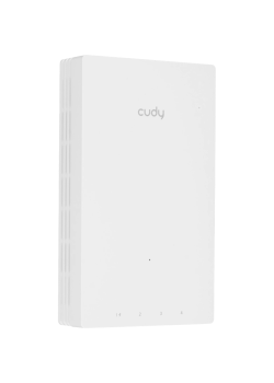 Точка доступа/ AC1200 Dual Band Gigabit Wall Plate Access Point,  MT7621DAN+MT7613B+MT7603E,  867Mbps at 5GHz + 300Mbps at 2.4GHz,  1 x Gigabit PoE-IN Port, 802.3af / at, 4 x Gigabit  RJ45 ports, LAN1 support PoE Out, Cudy Mesh Support