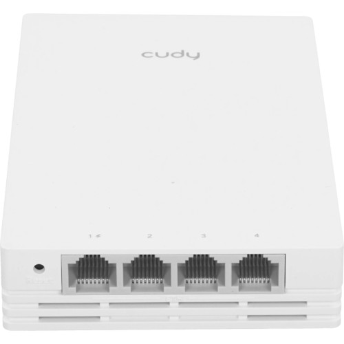 Точка доступа/ AC1200 Dual Band Gigabit Wall Plate Access Point,  MT7621DAN+MT7613B+MT7603E,  867Mbps at 5GHz + 300Mbps at 2.4GHz,  1 x Gigabit PoE-IN Port, 802.3af / at, 4 x Gigabit  RJ45 ports, LAN1 support PoE Out, Cudy Mesh Support