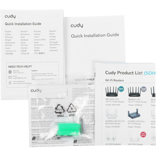 Точка доступа Cudy AP1200 Outdoor AC1200 10/100BASE-TX белый