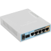 Роутер беспроводной MikroTik hAP ac (RB962UIGS-5HACT2HNT) AC1750 10/100/1000BASE-TX/SFP белый