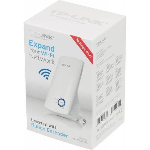 Усилитель Wi-Fi/ 300Mbps Wireless N Wall Plugged Range Extender, 2T2R, 2.4GHz, 802.11n/g/b, internal Antennas, without Ethernet Port