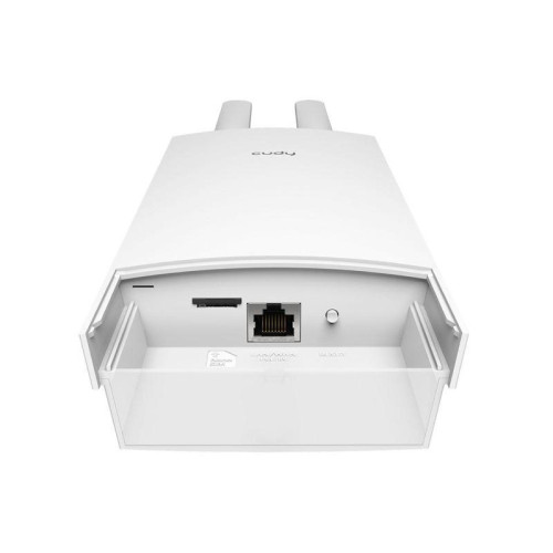 Точка доступа CUDY Outdoor 4G LTE AC1200 WiFi Router, Cat.4, 300Mbps +  867Mbps Wi-Fi, build-in 4G LTE modem, lightning protection, IP65 Waterproof, 10/100M RJ45, 2 x Detachable 4G Antennas, 24V passive PoE adapter included, Cudy Mesh Support,