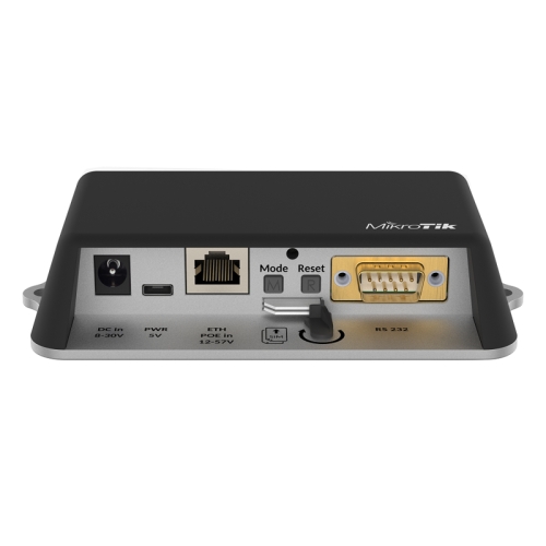 Роутер беспроводной MikroTik LtAP mini LTE kit (2024) (RB912R-2ND-LTM&EC200A-EU) 10/100BASE-TX/4G cat. 4 черный