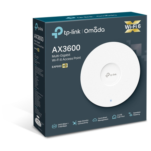 AX3600 Wireless Dual-Band Multi-Gigabit Ceiling Mount Access Point