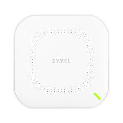 Точка доступа/ Zyxel NebulaFlex NWA50AX Hybrid Access Point, WiFi 6, 802.11a / b / g / n / ac / ax (2.4 and 5 GHz), MU-MIMO, 2x2 antennas, up to 575 + 1200 Mbps, 1xLAN GE, PoE , without support for Captive portal and WPA-Enterprise, protection against 4G 