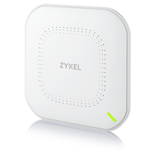 Точка доступа/ Zyxel NebulaFlex NWA50AX Hybrid Access Point, WiFi 6, 802.11a / b / g / n / ac / ax (2.4 and 5 GHz), MU-MIMO, 2x2 antennas, up to 575 + 1200 Mbps, 1xLAN GE, PoE , without support for Captive portal and WPA-Enterprise, protection against 4G Точка доступа/ Zyxel NebulaFlex NWA50AX Hybrid Access Point, WiFi 6, 802.11a / b / g / n / ac / ax (2.4 and 5 GHz), MU-MIMO, 2x2 antennas, up to 575 + 1200 Mbps, 1xLAN GE, PoE , without support for Captive portal and WPA-Enterprise, protection against 4G
