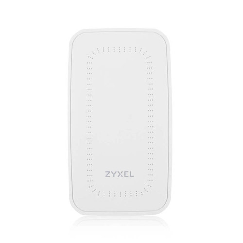 Точка доступа/ Access point Zyxel NebulaFlex Pro WAX300H, WiFi 6, 802.11a/b/g/n/ac/ax (2.4 and 5 GHz), MU-MIMO, wall-mounted, 2x2 antennas, up to 575+2400 Mbps, 4xLAN GE (1x PoE out), 3G/4G protection, PoE only