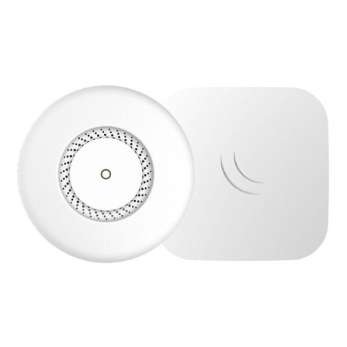 Точка доступа Wi-Fi MIKROTIK RBcAPGi-5acD2nD cAP ac with 716MHz CPU, 128MB RAM, 2 x Gbit LAN (one with PoE-out), built-in 2.4Ghz 802.11b/g/n, built-in 5GHz 802.11an/ac Dual Chain wireless, RouterOS L4, ceiling enclosure,wall-mount enclosure,PSU,PoE inject