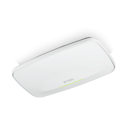 Точка доступа/ Точка доступа Zyxel NebulaFlex WBE660S, WiFi 7, 802.11a/b/g/n/ac/ax/be (2,4 и 5 ГГц), MU-MIMO, Smart Antenna, антенны 4x4, до 1376+8640 Мбит/с, 1xLAN 10GE, 1xLAN GE, PoE, защита от 4G/5G, BLE Beacon