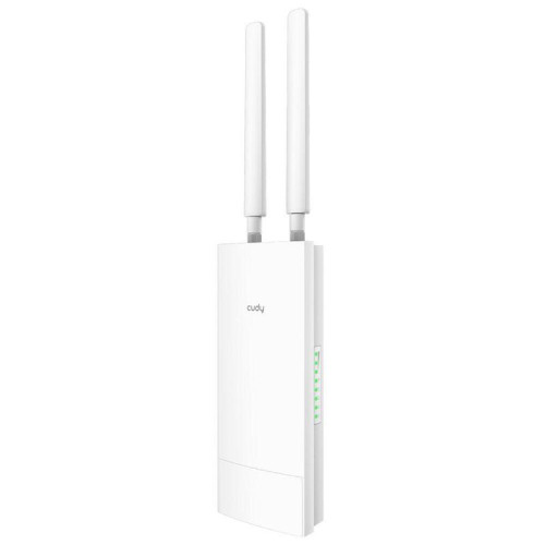 Точка доступа CUDY Outdoor 4G LTE AC1200 WiFi Router, Cat.4, 300Mbps +  867Mbps Wi-Fi, build-in 4G LTE modem, lightning protection, IP65 Waterproof, 10/100M RJ45, 2 x Detachable 4G Antennas, 24V passive PoE adapter included, Cudy Mesh Support,