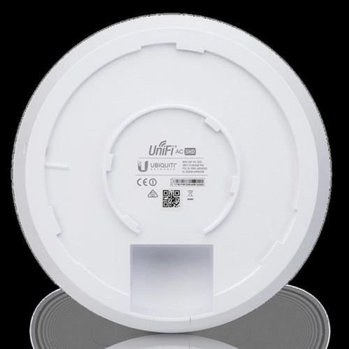 Точка доступа Wi-Fi Ubiquiti UniFi AP AC SHD  UAP-AC-SHD  Ubiquiti точка доступа 2.4+5 ГГц, ac Wave2, 4х4 MU-MIMO, 802.3at, 2х  UAP-AC-SHD  1G Ethernet, (020503)