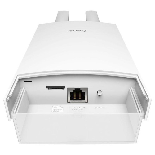 Точка доступа Outdoor 4G LTE Cat 4 N300 Wi-Fi Router Outdoor 4G LTE N300 WiFi Router, Cat.4, 300Mbps Wi-Fi, build-in 4G LTE modem, lightning protection, IP65 Waterproof, 10/100M RJ45, 2 x Detachable 4G Antennas, 24V passive PoE adapter included, Zerotier/