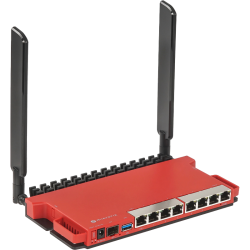 Роутер беспроводной MikroTik L009UiGS-2HaxD-IN AX600 10/100/1000BASE-TX красный