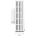 Точка доступа TP-Link EAP650-Wall AX3000 10/100/1000BASE-TX белый Точка доступа TP-Link EAP650-Wall AX3000 10/100/1000BASE-TX белый