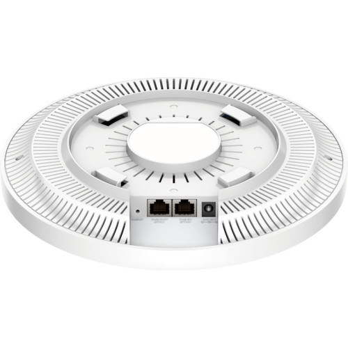 Точка доступа/ BE3600 Dual Band Ceiling Mount Wi-Fi 7 Access Point, Chipset Broadcom, 802.11be/ax/ac/a/b/g/n, 2880Mbps at 5GHz +688Mbps at 2.4GHz, 1 x 2.5G RJ45 Port, MU-MIMO, Support 12V DC or  802.3at PoE or Passive PoE, Internal Antennas, 12V DC adapte