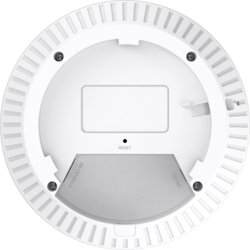 Точка доступа/ Omada AX3000 Dual-Band Ceiling Mount WiFi 6 Access Point (2402 Mbps on 5 GHz t+ 574 Mbps on 2.4 GHz), 1xGigabit PoE+ Port, 802.3at PoE 12V DC / 1.5 A (Power Adapter IS NOT included)