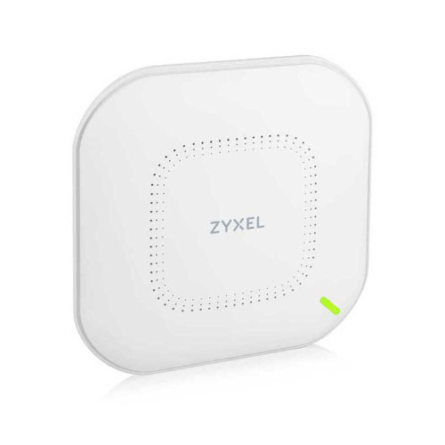 Точка доступа/ Access point Zyxel NebulaFlex NWA210AX, WiFi 6, 802.11a/b/g/n/ac/ax (2.4 and 5 GHz), MU-MIMO, 4x4 antennas, up to 575+2400 Mbps, 1xLAN 2.5GE, 1xLAN GE, PoE, 4G/5G protection, PSU included plus 1 year CNP Plus subscription