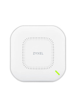 Точка доступа/ Zyxel NebulaFlex Pro WAX630S Hybrid Access Point, WiFi 6, 802.11a/b/g/n/ac/ax (2.4 & 5 GHz), MU-MIMO, Smart Antenna, 4x4 antennas, up to 575+2400 Mbps, 1xLAN 2.5GE, 1xLAN GE, PoE, 4G/5G protection