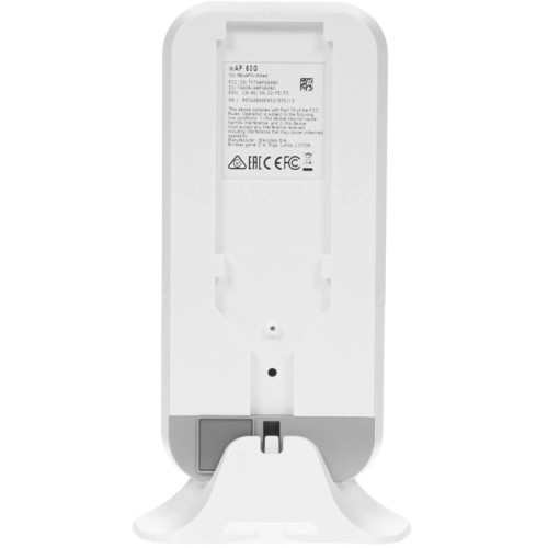 Точка доступа MikroTik wAP 60G AP (RBWAPG-60AD-A) 10/100/1000BASE-TX Точка доступа MikroTik wAP 60G AP (RBWAPG-60AD-A) 10/100/1000BASE-TX