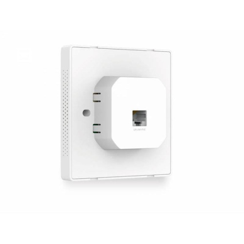 Точка доступа/ 300Mbps Wireless N Wall-Plate Access Point, Qualcomm, 300Mbps at 2.4GHz, 802.11b/g/n, 2 10/100Mbps LAN, 802.3af PoE Supported, Compatible with 86mm & EU Standard Junction Box, Centralized Management, Load Balance, Rate Limit, Captive Portal
