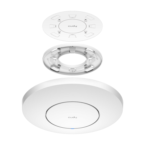 Точка доступа/ AC1200 Dual Band Gigabit Ceiling Mount Access Point,  MT7621DAN+MT7613B+MT7603E,  867Mbps at 5GHz + 300Mbps at 2.4GHz,  1 x GbE RJ45 Port, Support 12V DC or 802.3af PoE or Passive PoE, Internal Antennas, 48V passive PoE adapter included, Cu