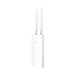 Точка доступа/ Outdoor 4G LTE N300 WiFi Router, Cat.4, 300Mbps Wi-Fi, build-in 4G LTE modem, lightning protection, IP65 Waterproof, 10/100M RJ45, 2 x Detachable 4G Antennas, 24V passive PoE adapter included, Zerotier/Wireguard/OpenVPN/IPSec/L2TP/PPTP VPN,