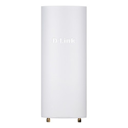 Точка доступа/ DWL-6720AP AC1300 Wi-Fi Outdoor Unified PoE Access Point, 1000Base-T LAN, 2x5dBi (5GHz)/3.5dBi (2,4GHz) internal antennas, 2xRP-SMA for external antennas, RJ45 Console, IP55, -40 to 50 °С, only PoE power, w/o PoE base