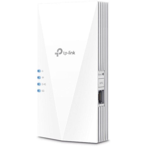Повторитель беспроводного сигнала TP-Link RE600X AX1800 10/100/1000BASE-TX белый