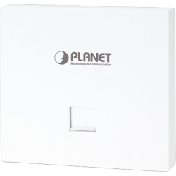 точка доступа/ Wi-Fi 6 3000Mbps 802.11ax Dual Band In-wall Wireless Access Point, 802.3at PoE PD, two 10/100/1000T LAN/WAN ports, EU Type, 802.1Q VLAN, supports NMS-500/NMS-1000V controller, Cloud-based CloudNMS and mobile app central management, MQTT, Ca