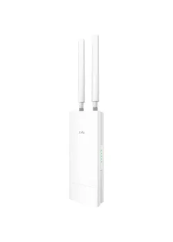 Точка доступа/ AC1200 WiFi Gigabit Outdoor Access Point, 867Mbps at 5GHz + 300Mbps at 2.4GHz, 1 x Gigabit RJ45, 2 Detachable Antennas, 802.3at/802.3af PoE or passive PoE, IP65 Waterproof, lightning protection, 48V passive PoE adapter included, Cudy Mesh S