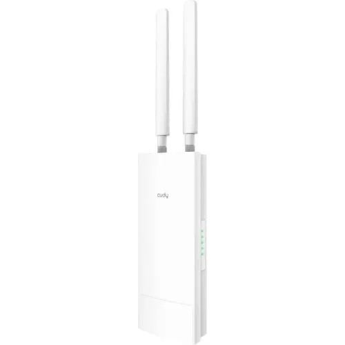 Точка доступа/ AC1200 WiFi Gigabit Outdoor Access Point, 867Mbps at 5GHz + 300Mbps at 2.4GHz, 1 x Gigabit RJ45, 2 Detachable Antennas, 802.3at/802.3af PoE or passive PoE, IP65 Waterproof, lightning protection, 48V passive PoE adapter included, Cudy Mesh S