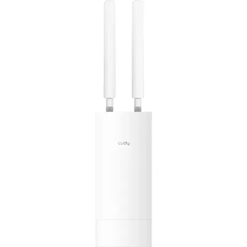 Точка доступа/ AC1200 WiFi Gigabit Outdoor Access Point, 867Mbps at 5GHz + 300Mbps at 2.4GHz, 1 x Gigabit RJ45, 2 Detachable Antennas, 802.3at/802.3af PoE or passive PoE, IP65 Waterproof, lightning protection, 48V passive PoE adapter included, Cudy Mesh S