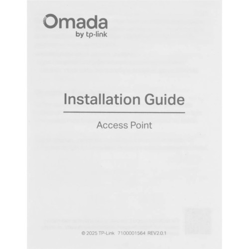 Точка доступа/ Omada BE9300 Ceiling Mount Tri-Band Wi-Fi 7 Access Point