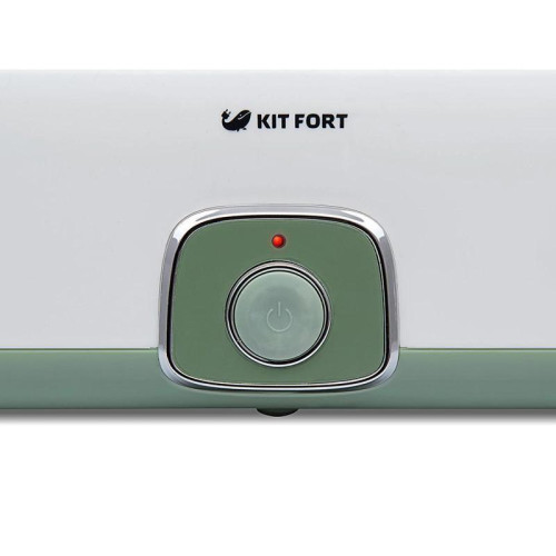 Йогуртница Kitfort KT-2006 20Вт 4б. 180мл белый/зеленый